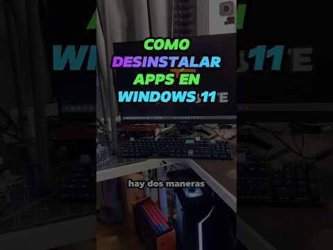💻🗑️Cómo DESISNTALAR APPS en Windows 11 ￼Fácil #pc #windows #tutorial