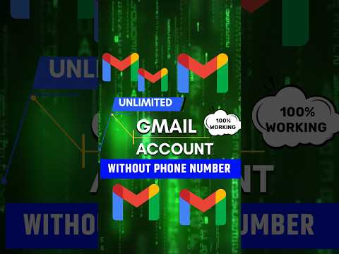 Create Unlimited Gmail Account without phone number #shorts  #gmail