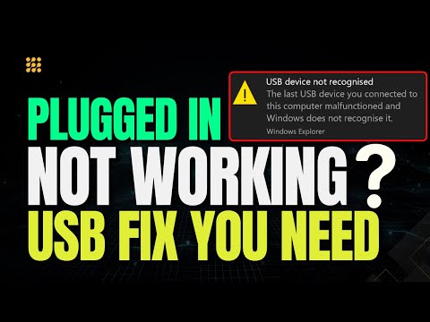 USB Device Not Recognized Error – Permanently Fixed!