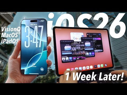 [EN]iOS/iPadOS 26 Should You Upgrade? MacOS/VisionOS 26 Real Life Test! Apple AI vs Google AI…