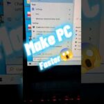 Make your PC faster🔥🔥 #shorts #windows10